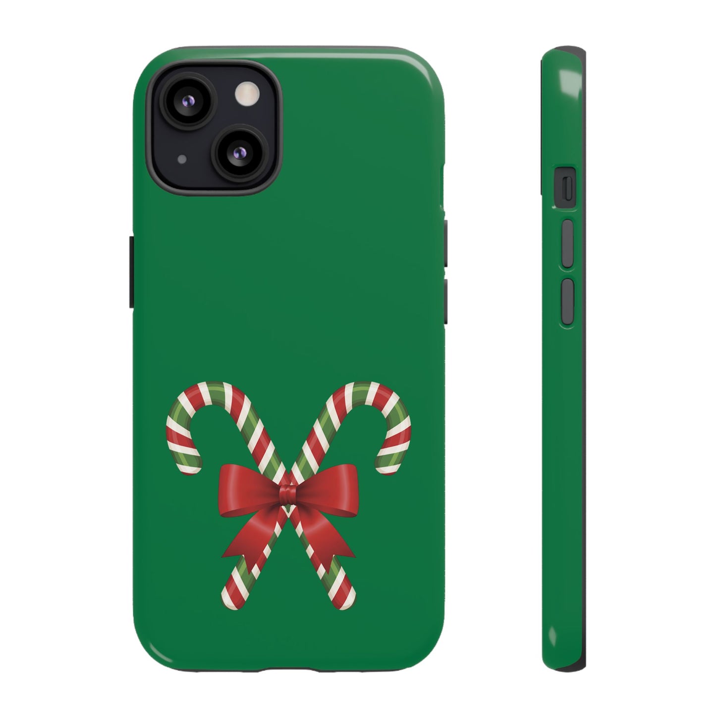 Candy Cane Phone Case: Holiday Spirit, Festive Gift, Cute Accessories, Christmas Decor, Seasonal Style