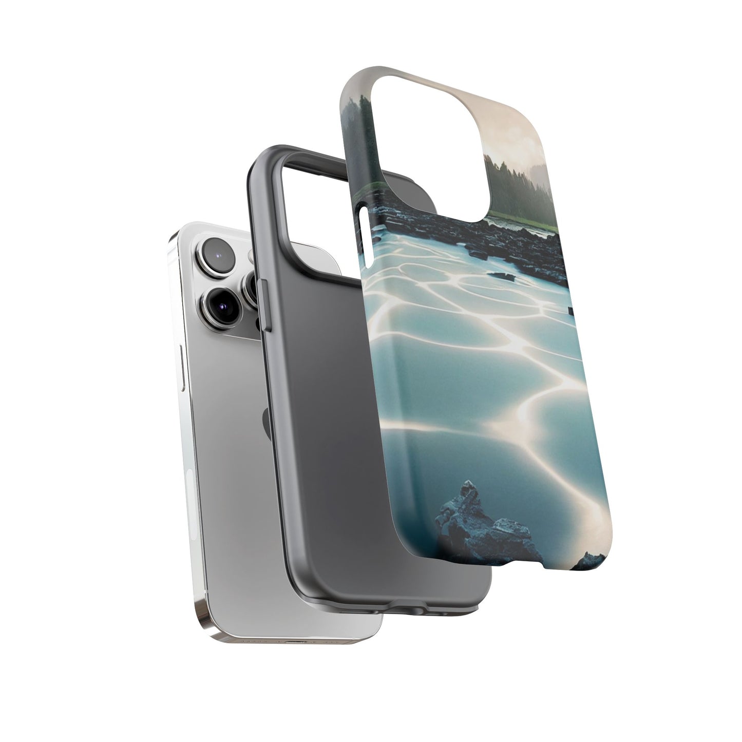 Nature-Inspired Phone Case, Tough Cases for Nature Lovers, Durable Phone Cover, Outdoor Vibe, Unique Gift for Travelers, Eco-Friendly Design
