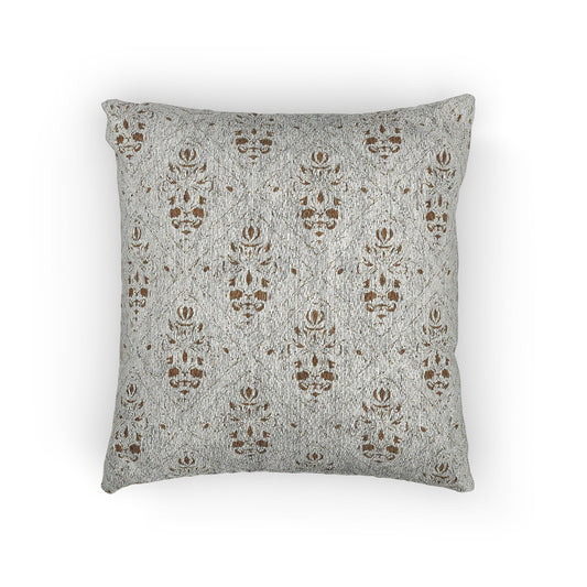 Stylish Woven Pillow, Cozy Home Decor, Bohemian Accent Pillow, Gift for Housewarming, Elegant Cushion