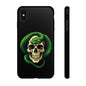 Skull & Snake Phone Case | Tough Cases, Protective Cover, Edgy Phone Accessories, Gothic Gift, Halloween Decor
