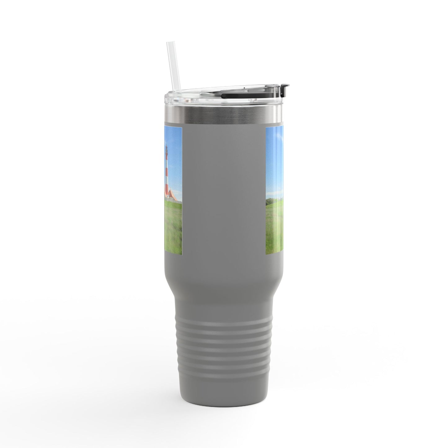 Scenic Insulated Travel Mug, 40oz | Perfect for Coffee Lovers, Outdoor Adventures, Travel Gifts, Eco-Friendly Sippers, Beach Days