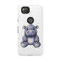 Cute Hippo Phone Case, Unique Tough Cases, Animal Lover Gift, Cute Animal Design, Baby Animal Phone Accessory