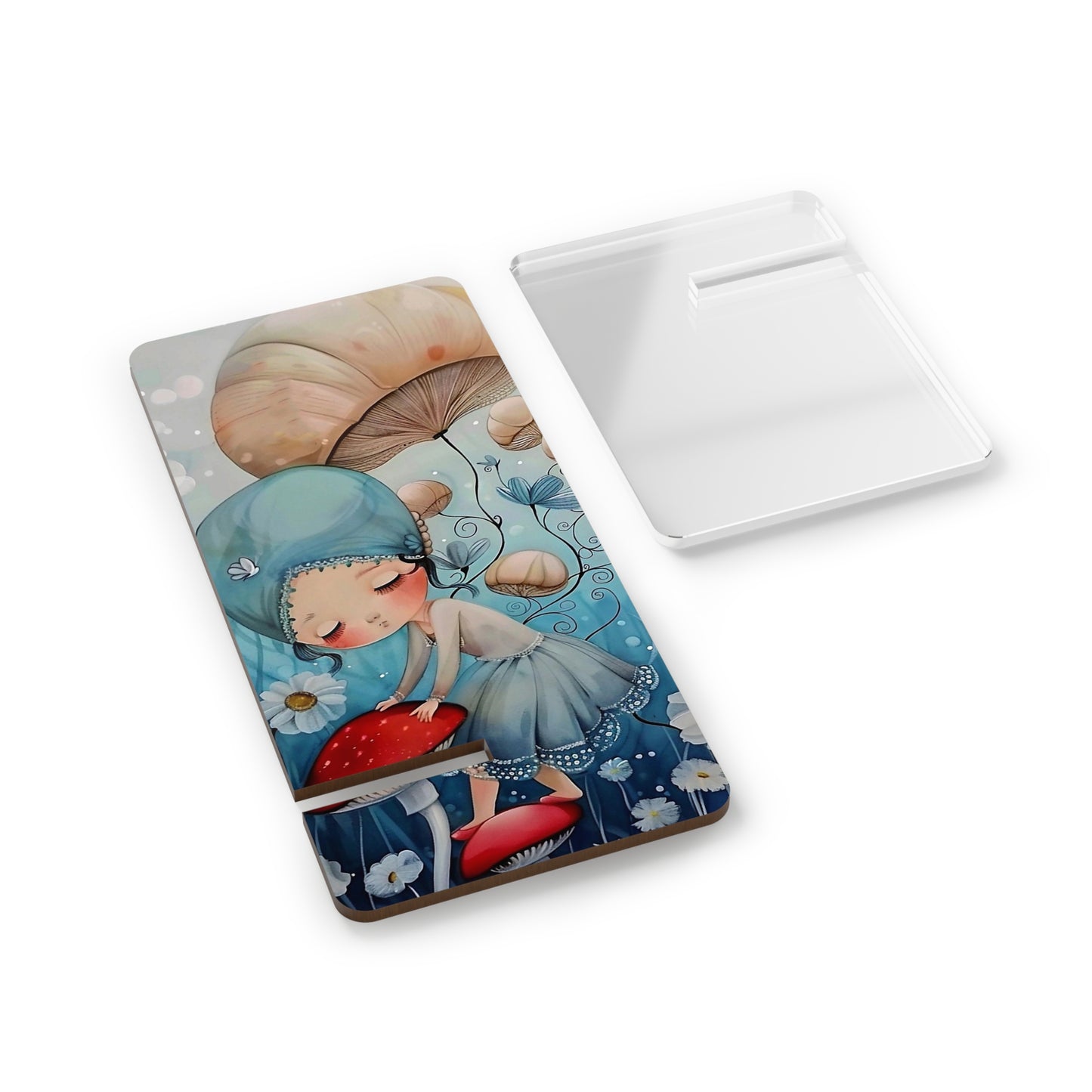 Phone Stand — Whimsical Mushroom Fairy Mobile Display Stand