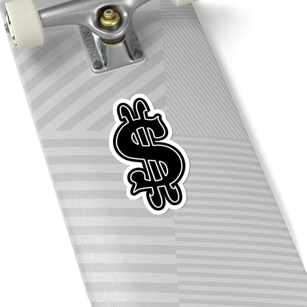 Trendy Dollar Sign Kiss-Cut Stickers, Laptop Decals, Gift for Students, Financial Motivational Stickers, Wall Art, Budgeting Decor