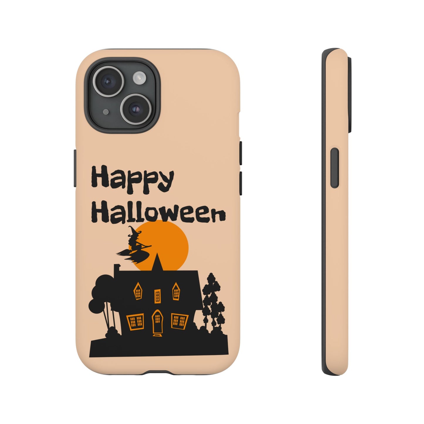 Halloween Phone Case, Spooky Mobile Cover, Tough Case for Phone, Witch Design, Fall Decor, Unique Gift for Halloween