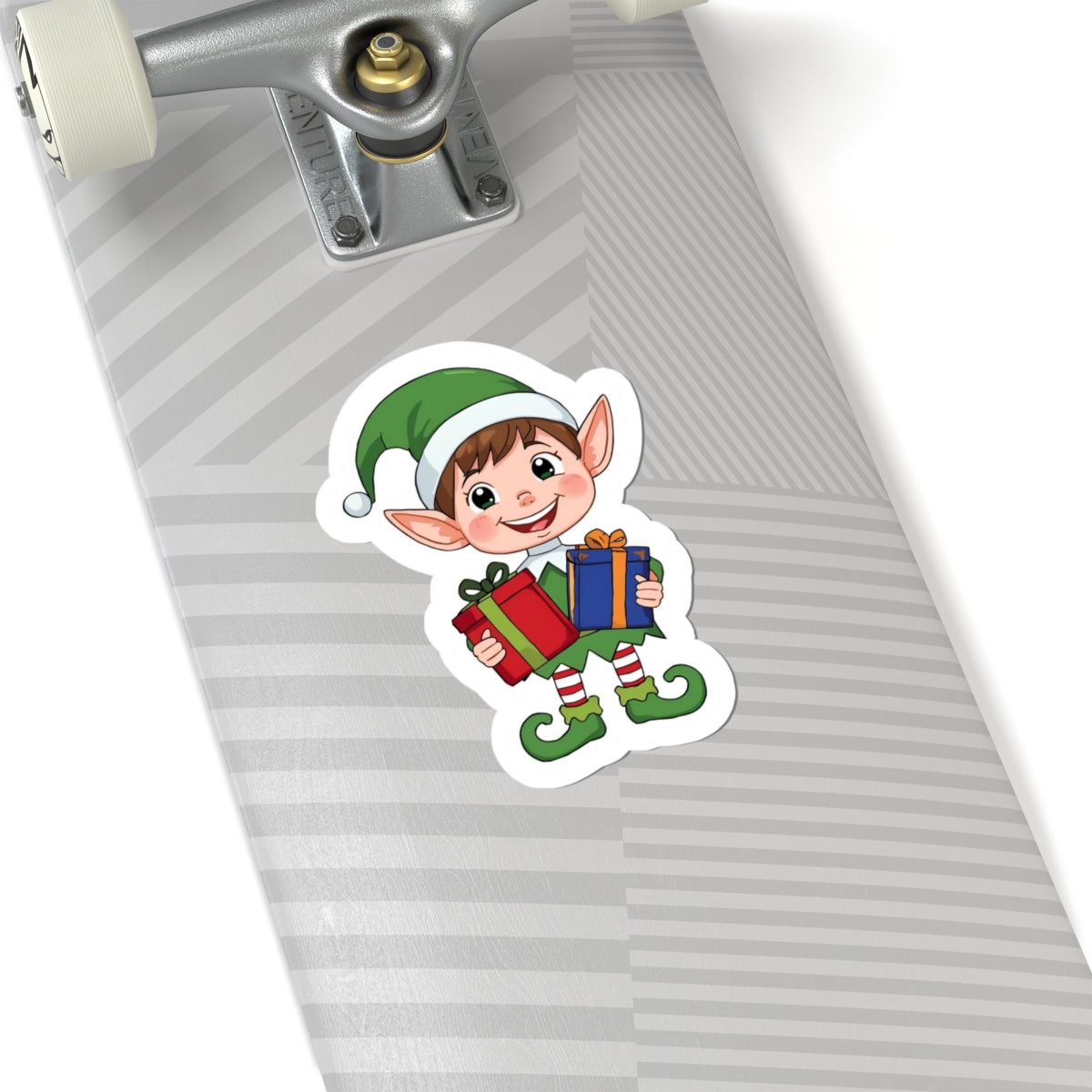 Whimsical Elf Stickers - Perfect for Christmas Decor, Gift Wrapping, Scrapbooking, Holiday Cards, Kid-Friendly Crafts
