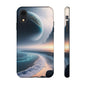 Galaxy Ocean Phone Case — Surreal Planet Beach Tough Case