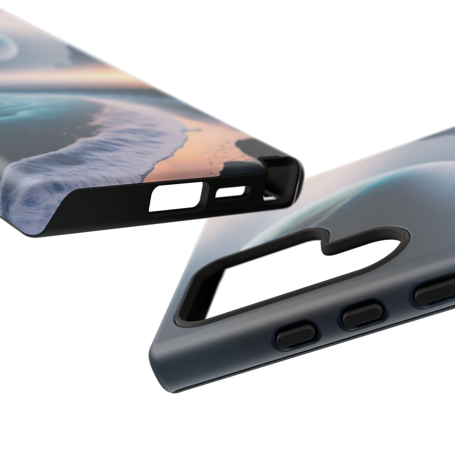 Galaxy Ocean Phone Case — Surreal Planet Beach Tough Case