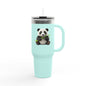 Panda Insulated Travel Mug, 40oz Cute Coffee Cup