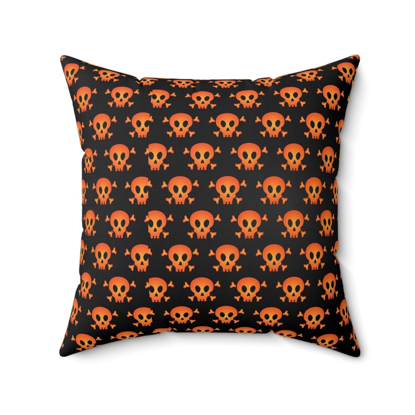 Spun Polyester Square Pillow - Halloween