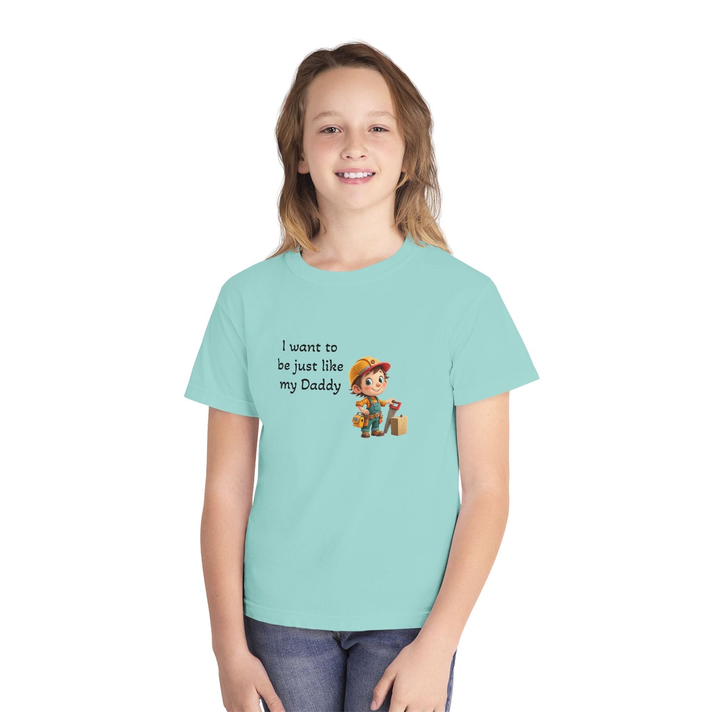 Youth Tee - 'I Want to Be Just Like My Daddy'