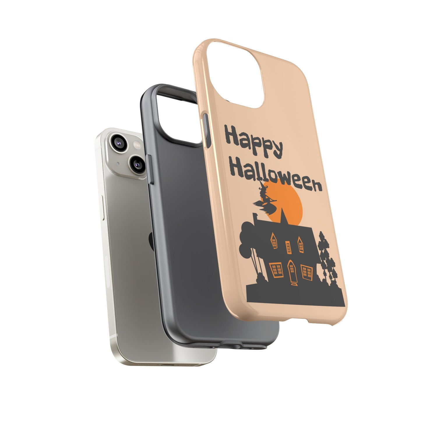 Halloween Phone Case, Spooky Mobile Cover, Tough Case for Phone, Witch Design, Fall Decor, Unique Gift for Halloween