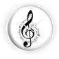 Musical Wall Clock - Perfect for Music Lovers, Home Decor, Gifts