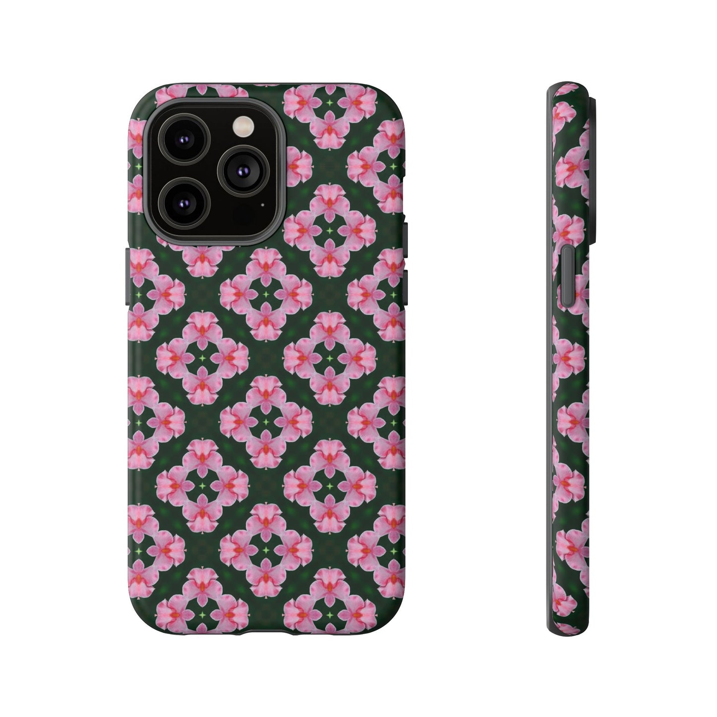 Tough Cases - Floral Phone Case, Stylish Protective Cover for Women, Gift Idea for Birthdays, Unique Floral Design, Trendy Tech Accessory