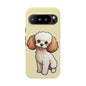 Cute Dog Phone Case, Pet Lover Gift, Custom Phone Cover, Cartoon Dog Case, Durable Phone Accessory