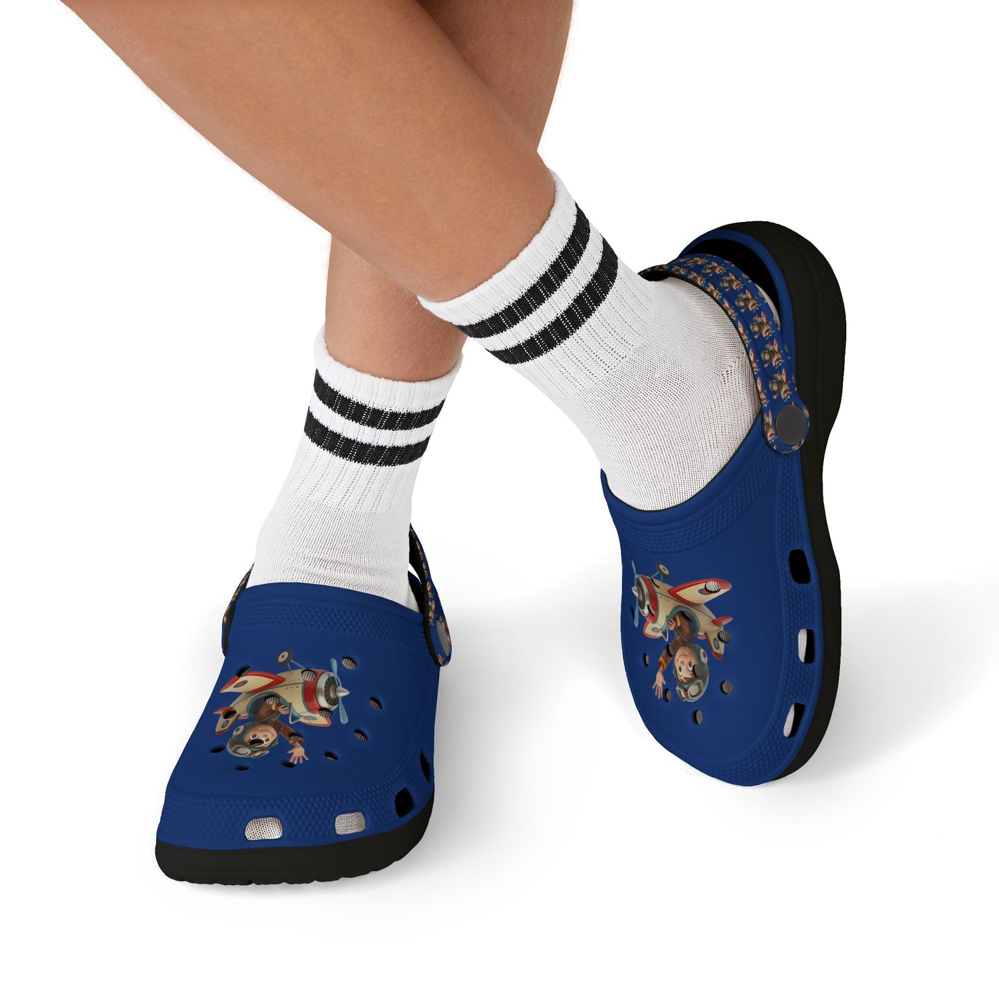 Kid's Fun Foam Clogs - Playful Aviation Theme, Lightweight Slip-On Shoes for Kids, Perfect for Summer Play, Beach Trips, and Outdoor [...]