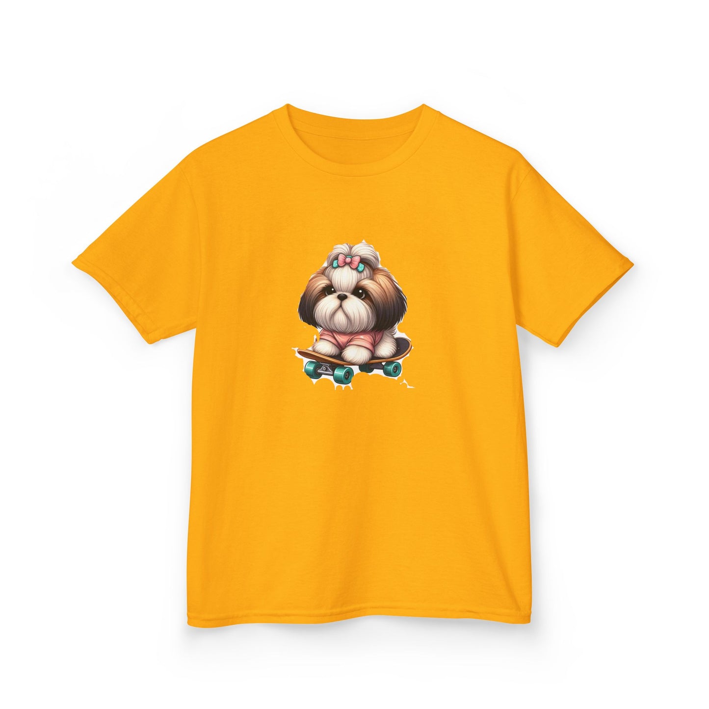 Kids Heavy CottonTee - skateboard