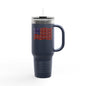 Insulated Travel Mug, 40oz - American Flag