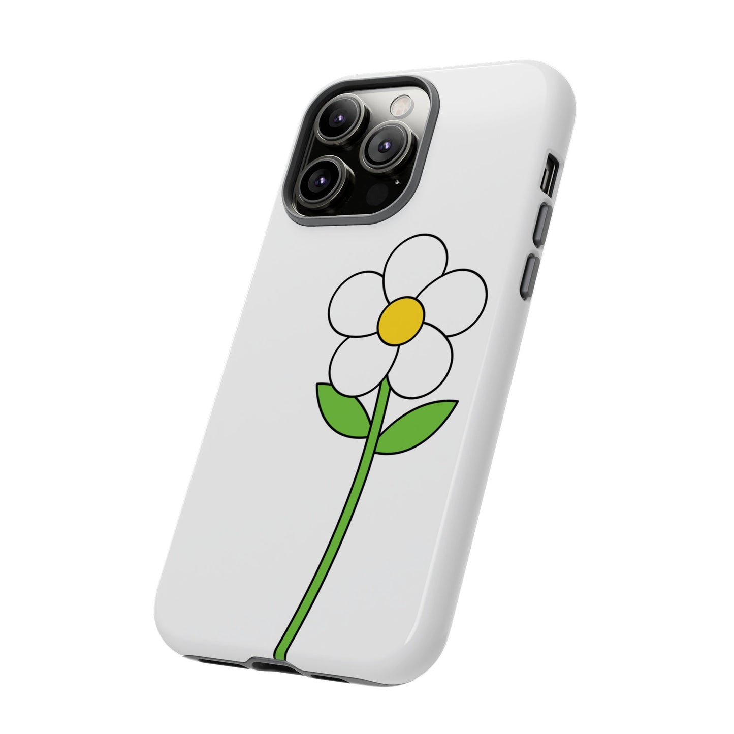 Floral Phone Case, Tough Cases with Flower Design, Cute Phone Accessory, Gifts for Her, Spring Decor, Unique Phone Cases