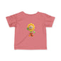 Sunshine Character Infant Tee, Cute Kids Shirt, Baby Gift, Toddler Apparel, Spring Outfit, Flower Design Tee