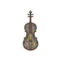 Colorful Violin Kiss-Cut Stickers | Artistic Music Decor, Laptop Stickers, Instrument Lover Gifts, Scrapbooking Supplies, Violin Art