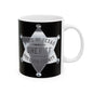 Sheriff's Office Ceramic Mug, Law Enforcement Gift, Sheriff Star Coffee Cup, Police Support Mug, Funny Sheriff Present