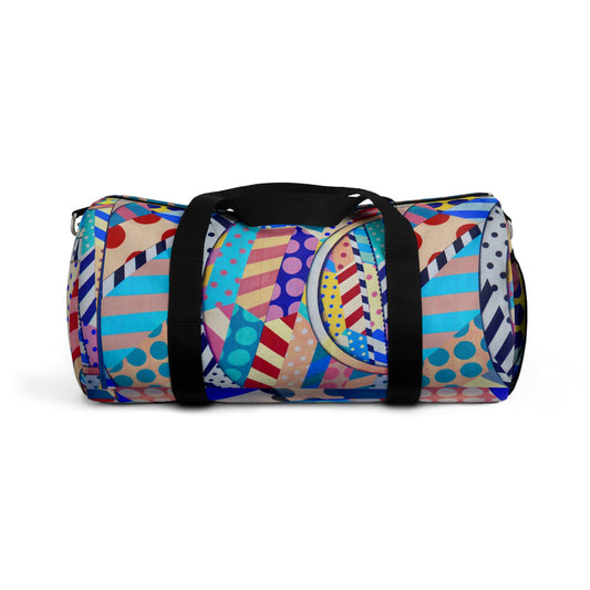 Colorful Pattern Duffel Bag Travel Gym Tote