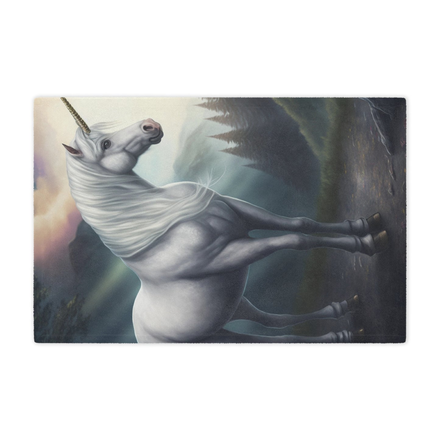 Unicorn Minky Blanket — Soft Fantasy Throw for Kids & Adults