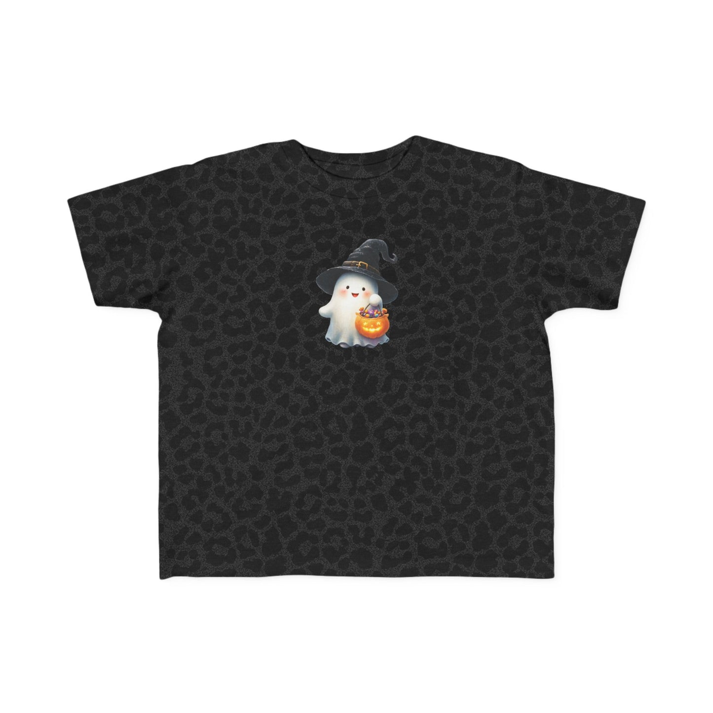 Adorable Halloween Toddler Tee, Cute Ghost Design, Kids Halloween Outfit, Witch Hat Shirt, Toddler Costume Top