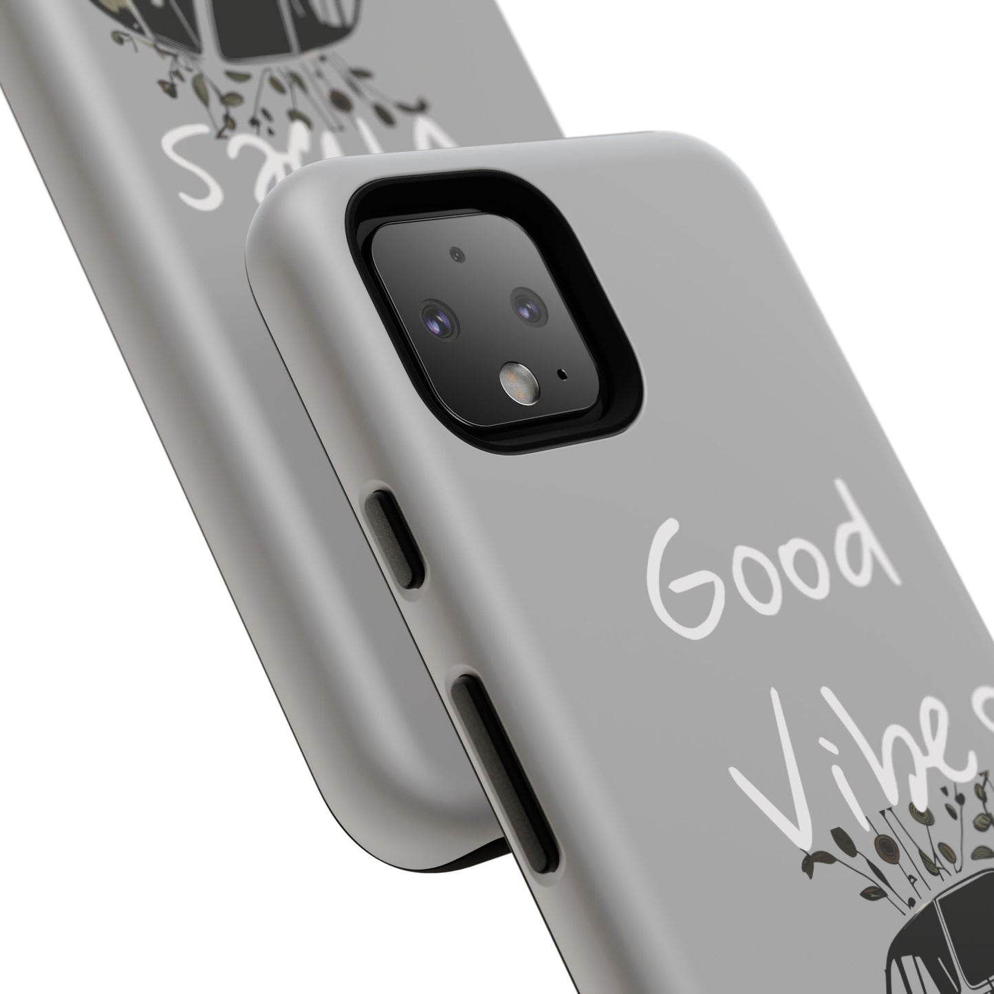 Floral Phone Case | Good Vibes, Phone Accessories, Gift for Her, Trendy Tech, Summer Vibes, Birthday Gift