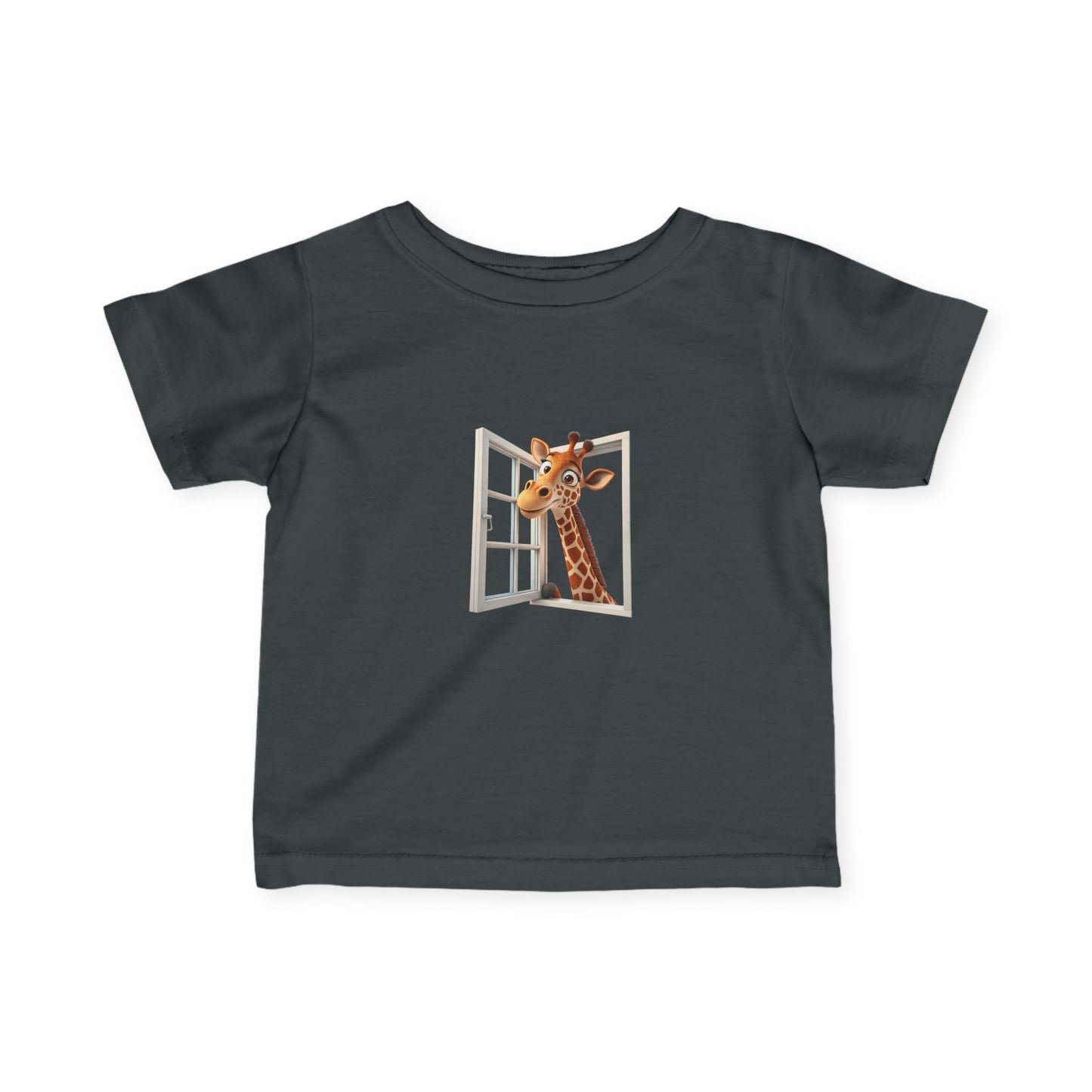 Adorable Giraffe Infant Tee - Cute Baby Shirt, Toddler Gift, Kids Animal Tee, Birthday Present, Baby Shower Gift