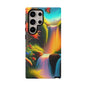 Phone Case - Vibrant Waterfall Landscape with Butterfly | Colorful Nature Protective Case