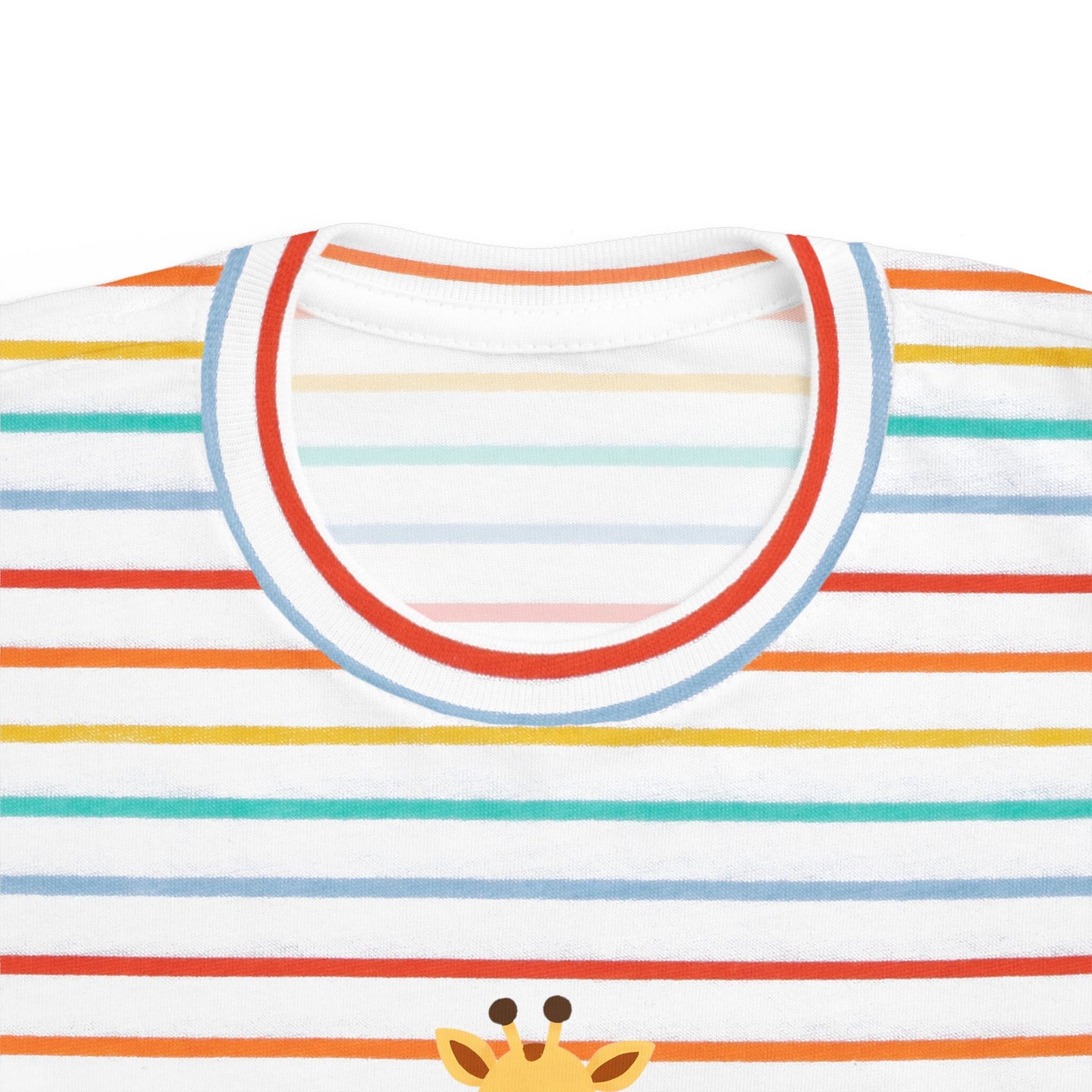 Cute Giraffe Toddler Tee, Perfect Gift for Kids, Birthday Item, Nursery Decor, Summer Outfit, Animal Lover's Shirt