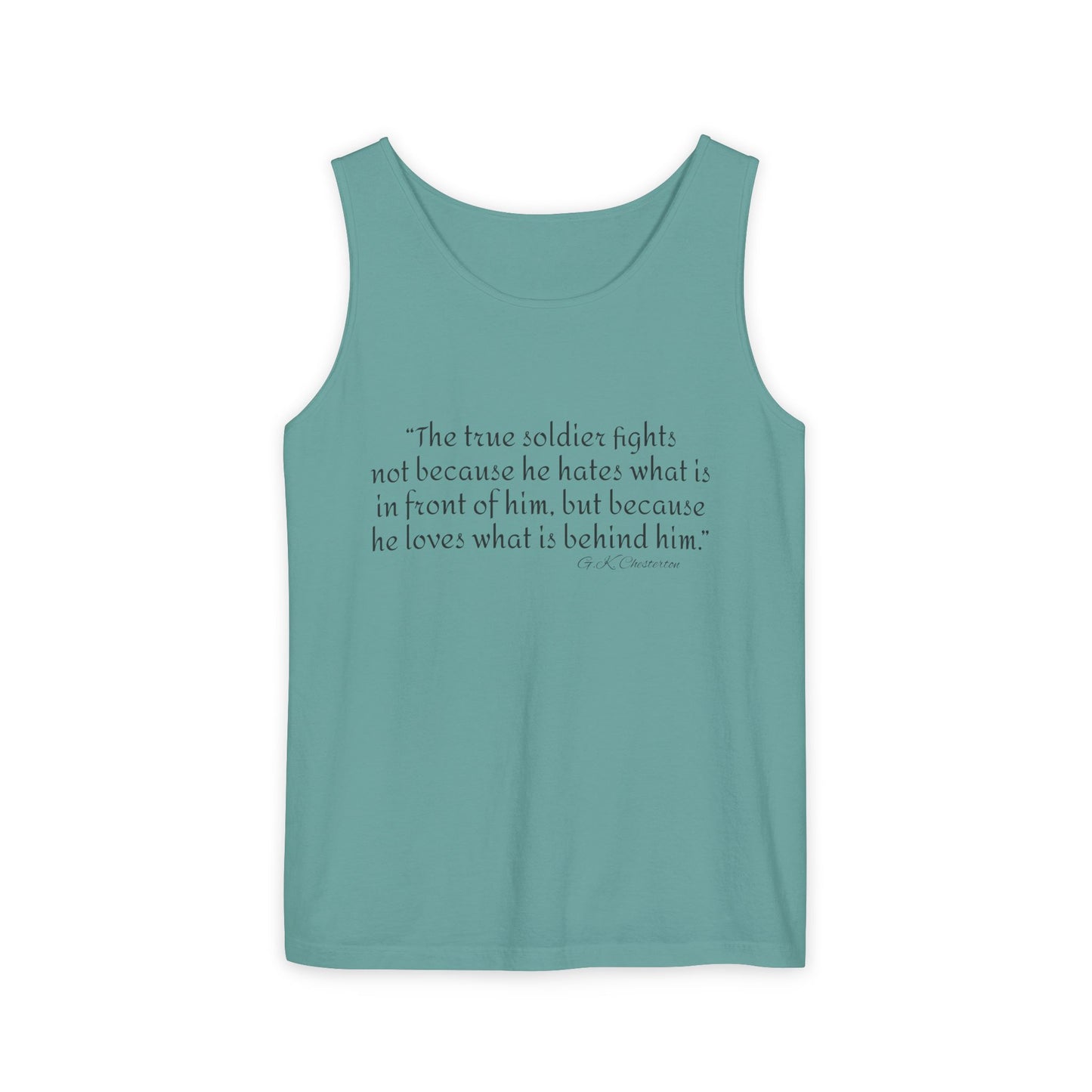 Inspirational Quote Tank Top for Men Women