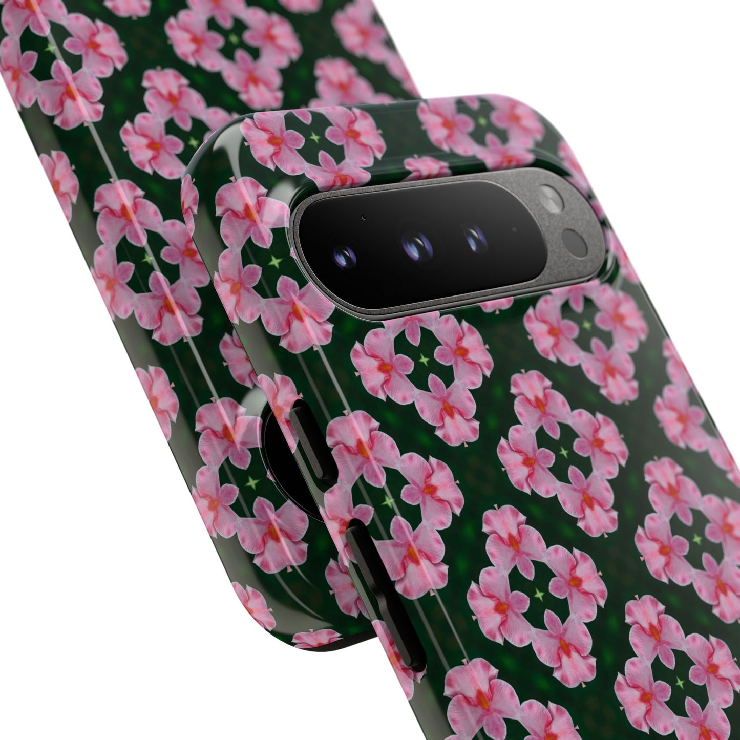 Tough Cases - Floral Phone Case, Stylish Protective Cover for Women, Gift Idea for Birthdays, Unique Floral Design, Trendy Tech Accessory
