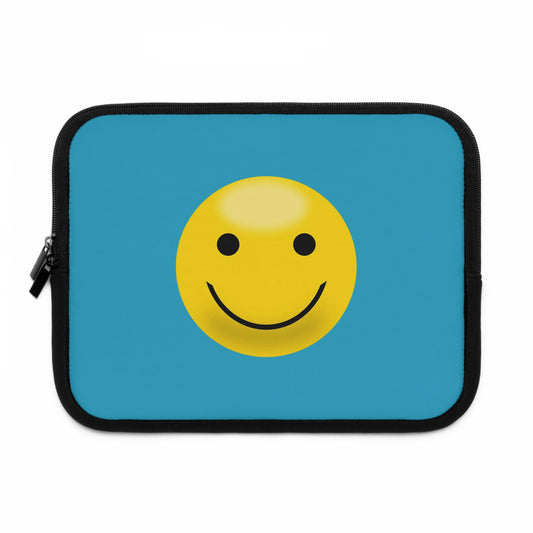 Smiley Face Laptop Sleeve | Cute Laptop Case