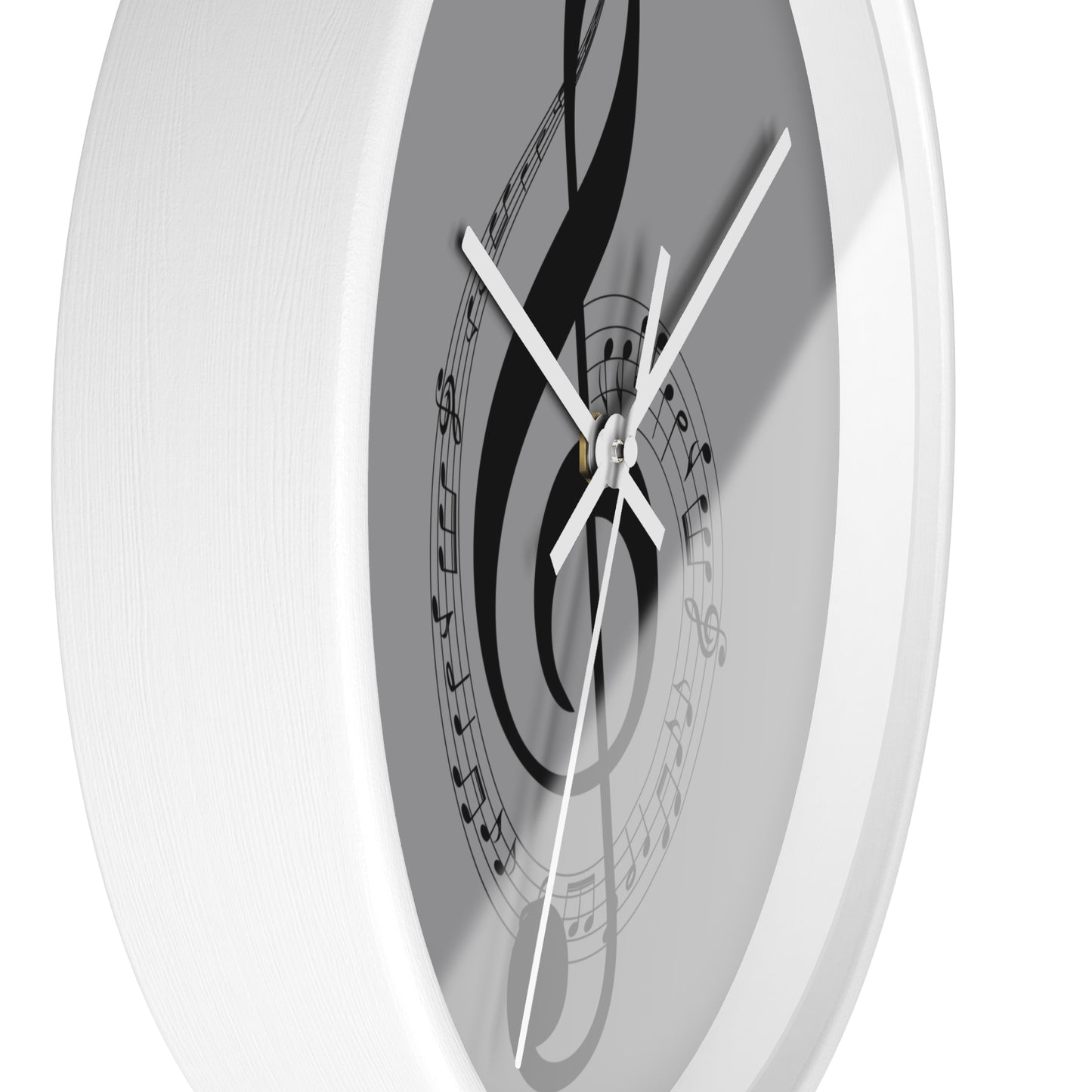 Musical Notes Wall Clock, Perfect Gift for Musicians, Home Decor