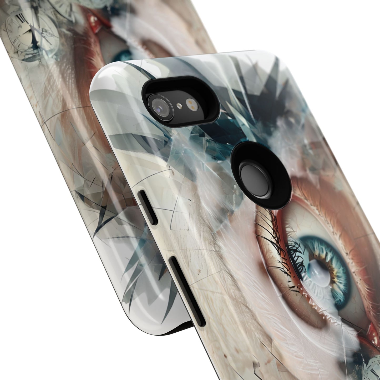 Artistic Eye Phone Case, Unique Smartphone Cover, Whimsical Gift for Art Lovers, Trendy Tech Accessory, Birthday Present, Holiday Gift
