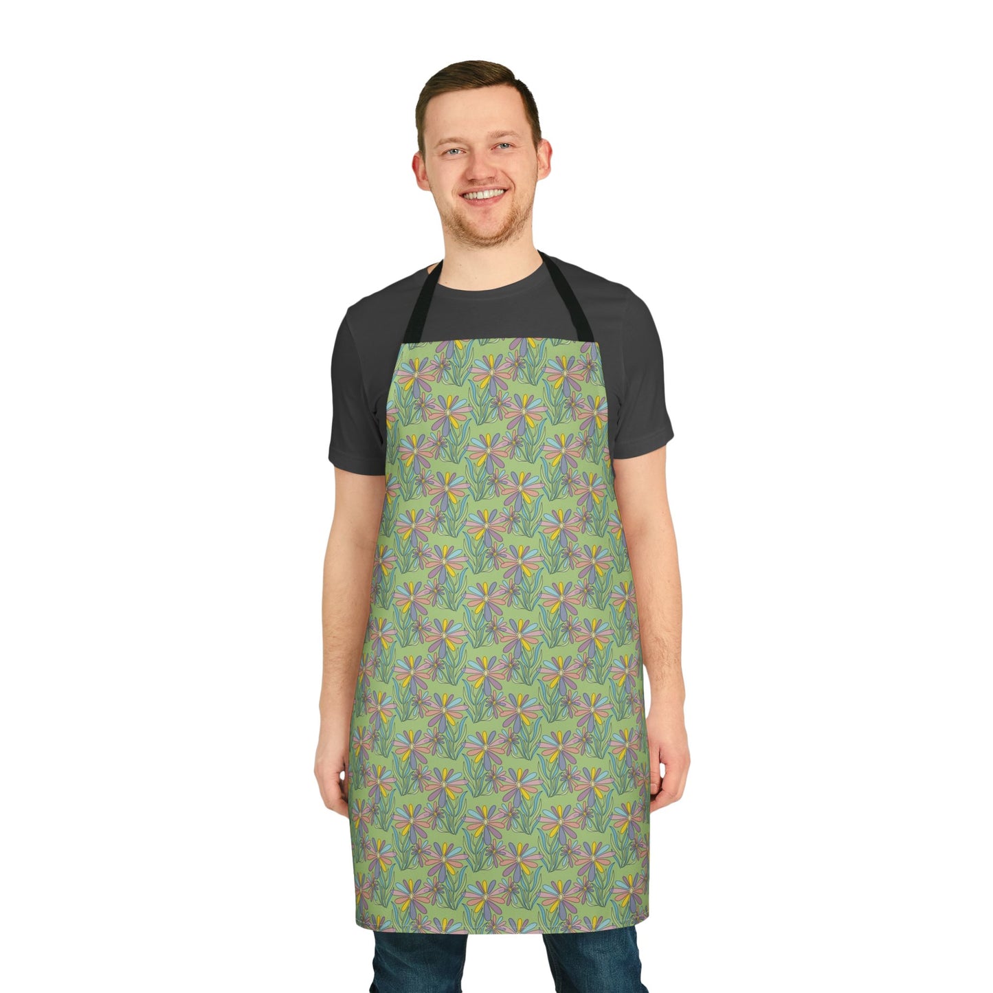Apron, 5-Color Straps (AOP)