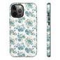 Floral Phone Case - Tough Cases, Durable Phone Cover, Cute Floral Design, Gift for Her, Trendy Phone Accessory, Spring Style