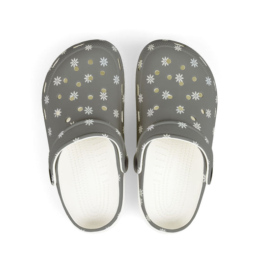 Daisy Print Kids Clogs, Fun Summer Footwear, Perfect for Playdates, Outdoor Adventures, and Family Vacations, Unique Gift Idea