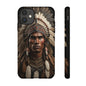 Native American Art Phone Case, Strong Culture Design, Unique Gift for Him or Her, Tough Cases, Customizable Protector, Tribal Style