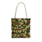Camouflage Print Tote Bag, Stylish Shopping Bag, Everyday Use, Gym Tote, Eco-Friendly, Travel Accessory