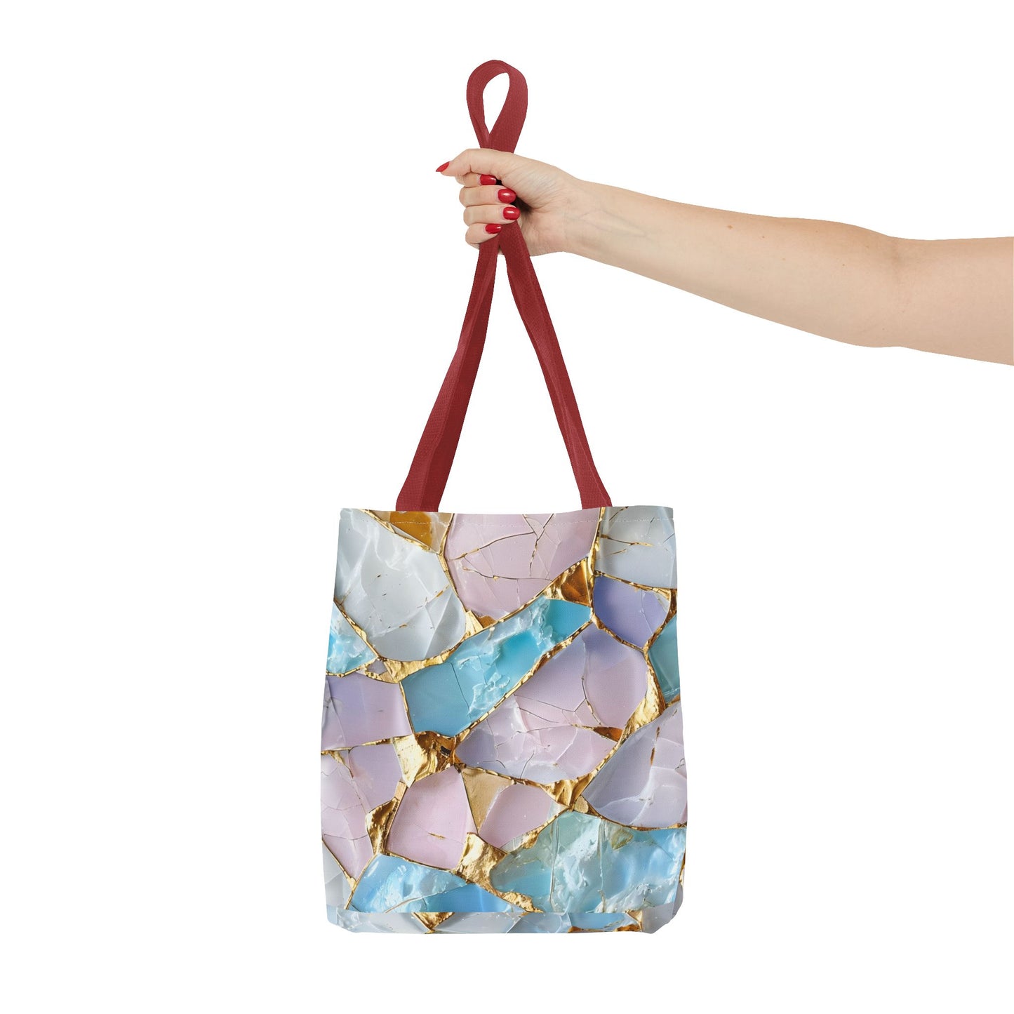Elegant Geode Tote Bag - Chic Shopping Bag, Stylish Beach Tote