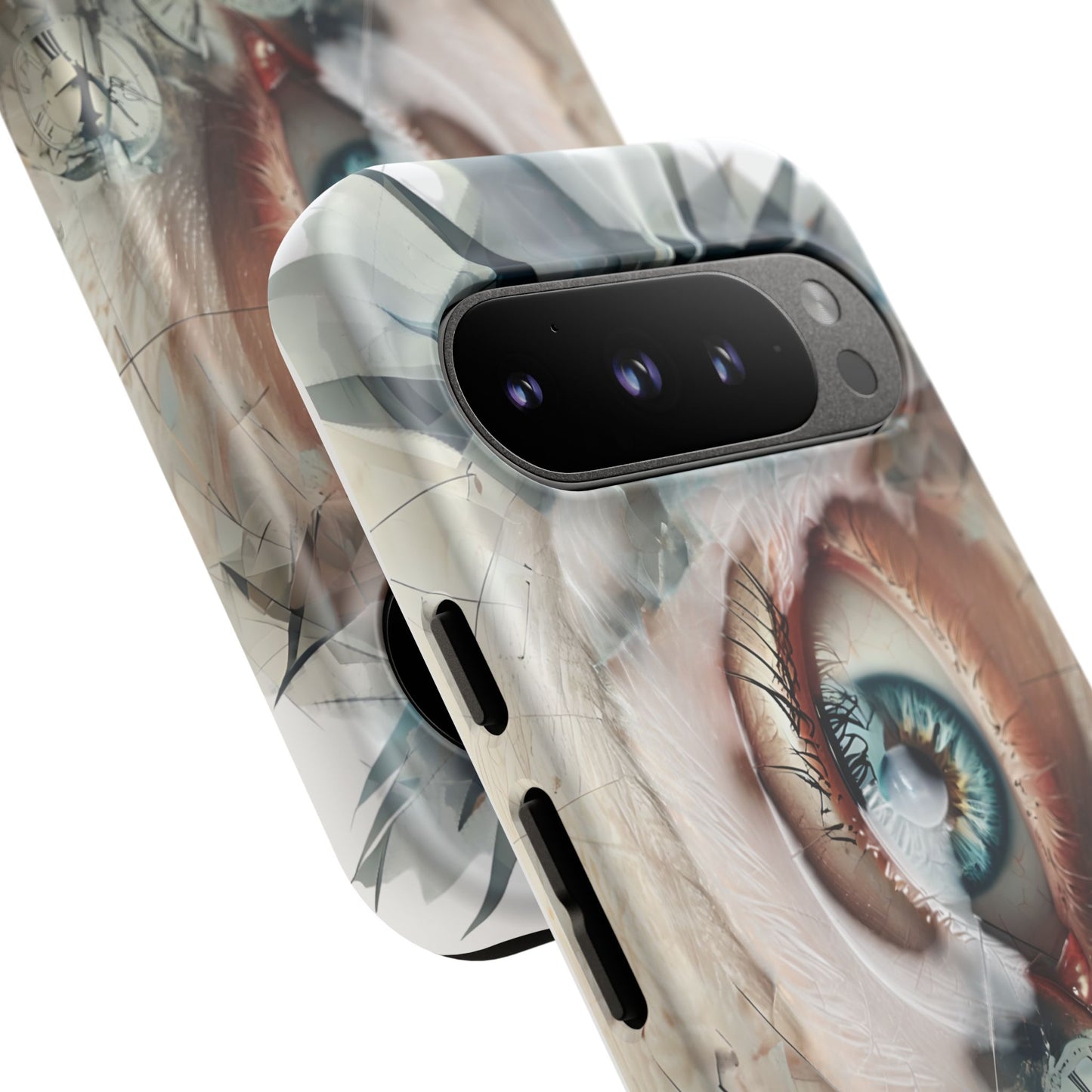 Artistic Eye Phone Case, Unique Smartphone Cover, Whimsical Gift for Art Lovers, Trendy Tech Accessory, Birthday Present, Holiday Gift