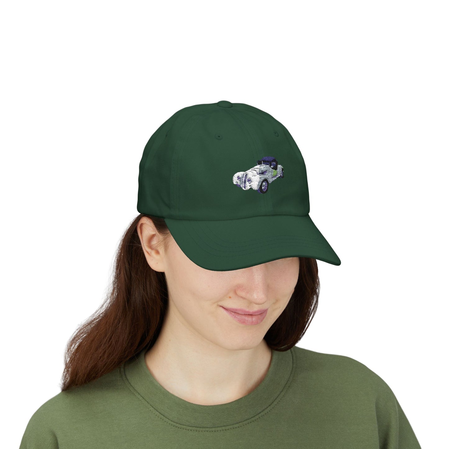 Classic Car Dad Cap, Vintage Auto Hat, Perfect Gift for Car Lovers, Adjustable Dad Hat, Casual Style for Any Occasion