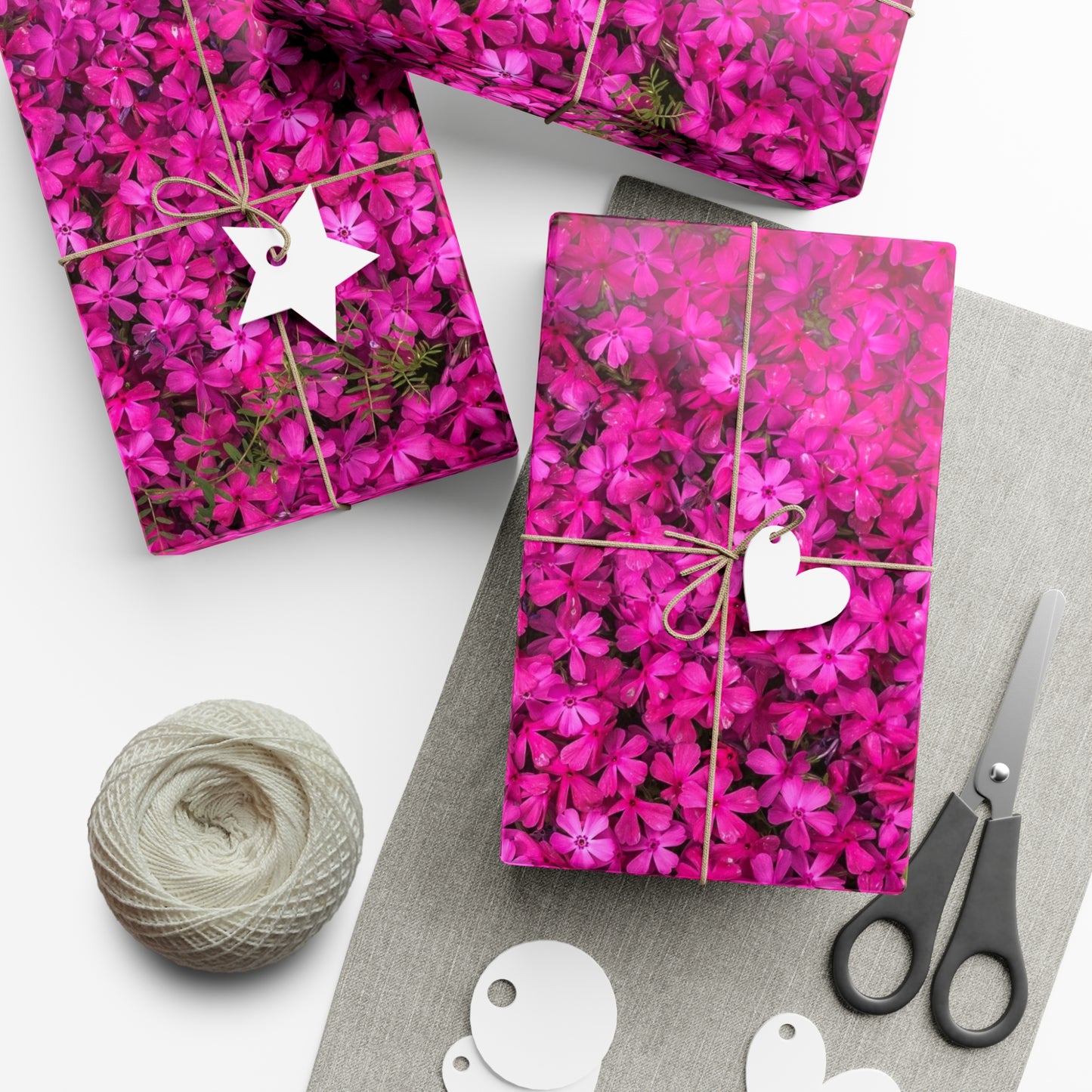 Vibrant Floral Gift Wrap Paper - Perfect for All Occasions, Birthday, Holiday,