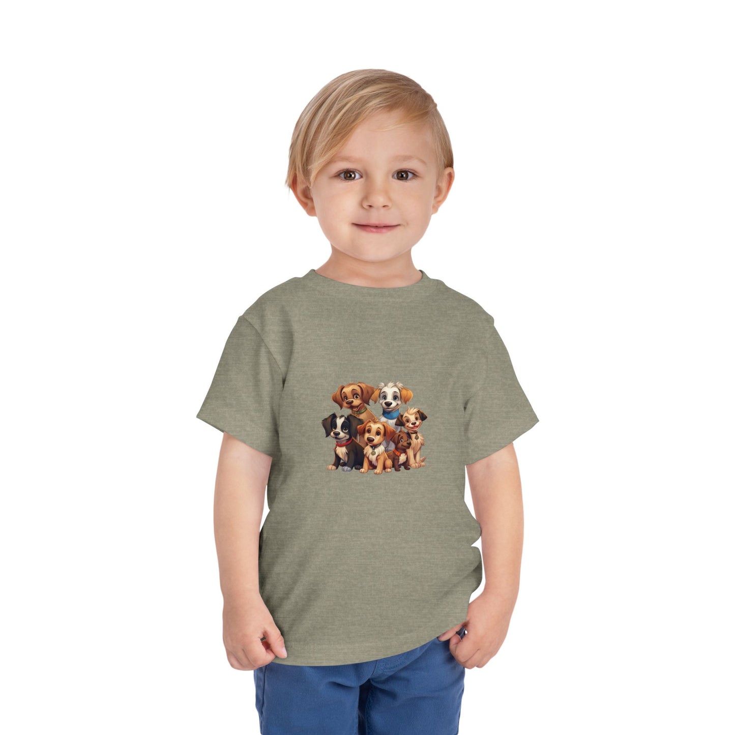 Adorable Puppy Parade Toddler Tee - Cute Dog Shirt, Kids Animal Apparel, Gift for Dog Lovers, Playful Shirt for Toddlers, Birthday [...]