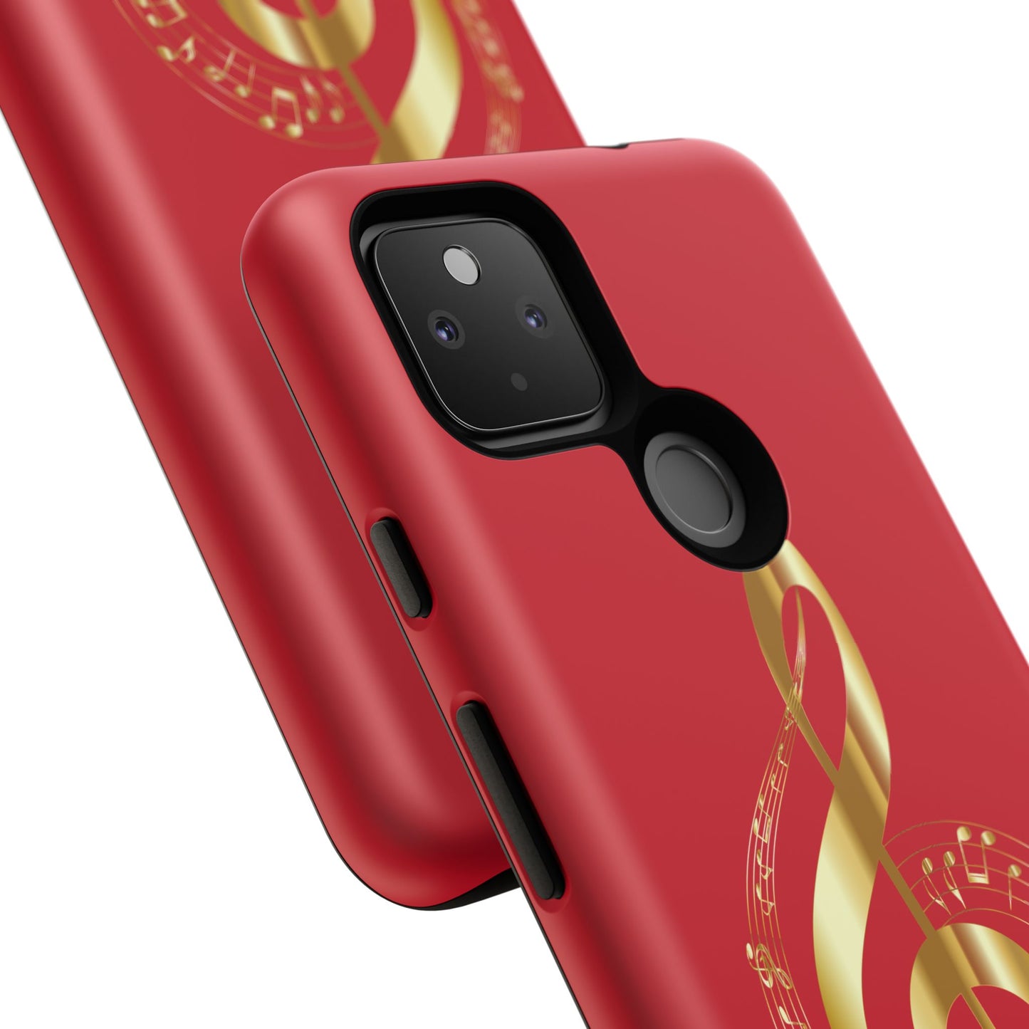 Tough Cases - Red Musical Note