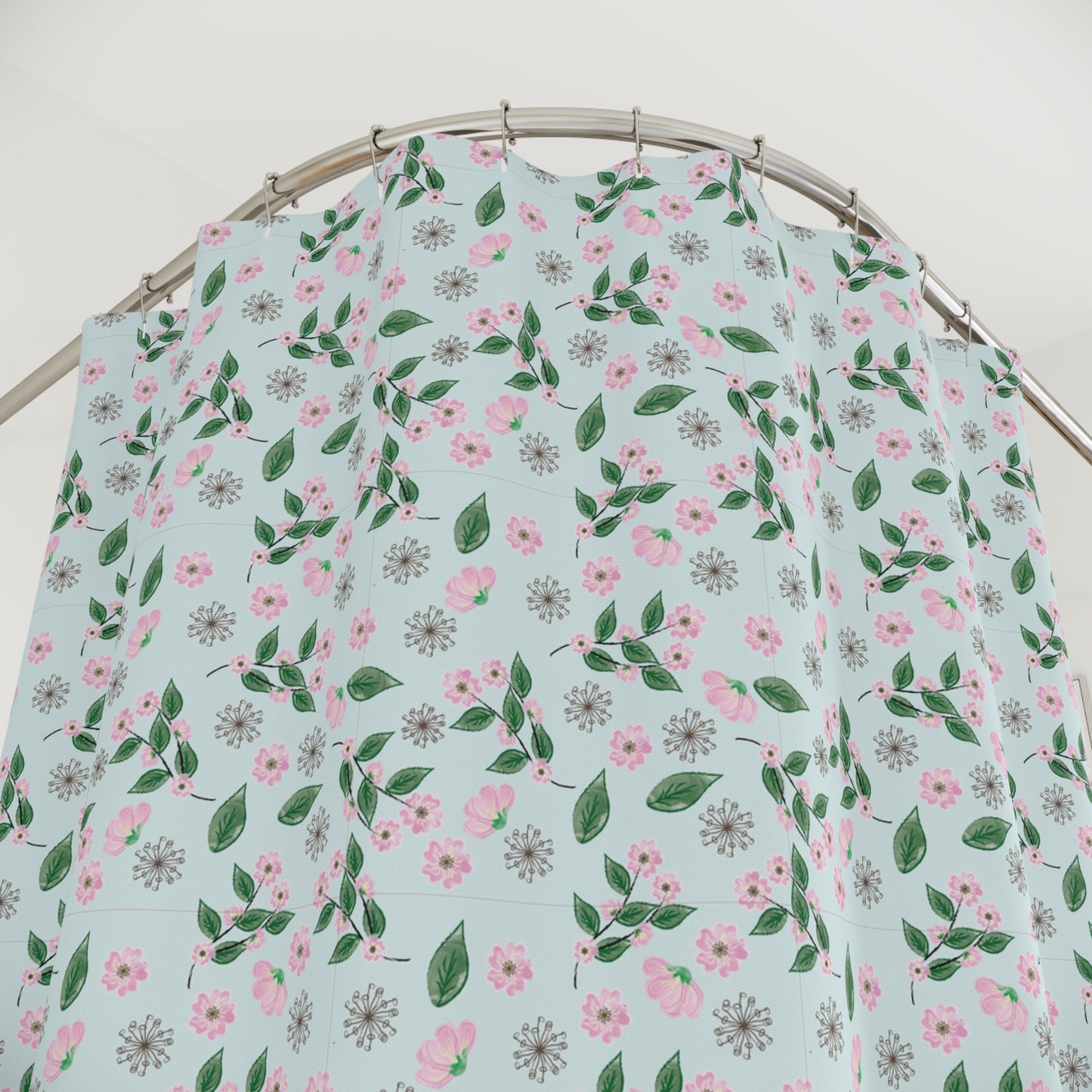 Floral Shower Curtain - Botanical Bathroom Décor, Boho Home Accessory, Spring Vibes, Perfect Gift for Nature Lovers, Ideal for [...]